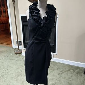 Black cocktail dress